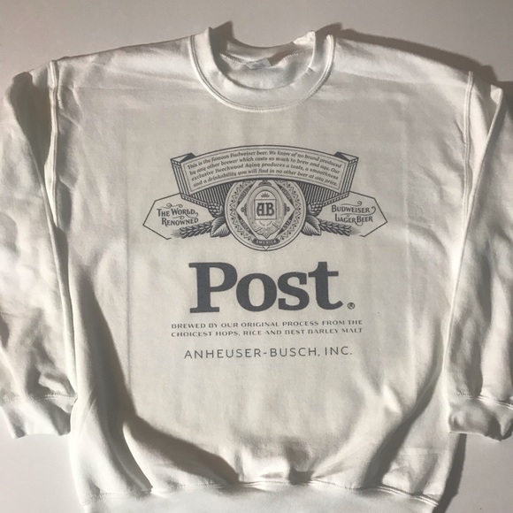 Post Malone Budweiser Sweater - Picture 1 of 5